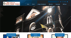 Desktop Screenshot of ourladymtcarmelbx.org